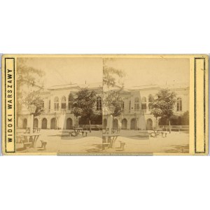 Warszawa, Mieczkowski J. - Ogród Saski, Wody mineralne, 1862/1864.