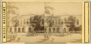 Warszawa, Mieczkowski J. - Ogród Saski, Wody mineralne, 1862/1864.