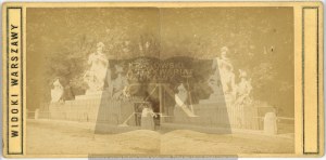 Warsaw, Mieczkowski J. - Lazienki Park, Monument to John III Sobieski, 1862/1864.