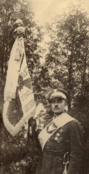 2nd Cavalry Regiment - Banner Serpent Maciej, ca. 1925.