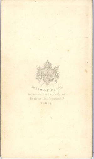 Czartoryski Adam Jerzy, before 23.4.1860.
