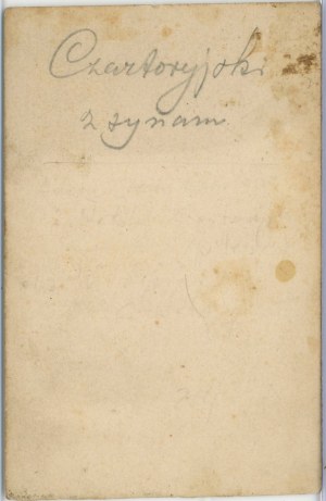 Czartoryski Adam Jerzy with his sons Władysław and Witold, before 23.4.1860.