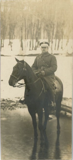 Polish-Bolshevik War - Cavalry officer, circa 1920.