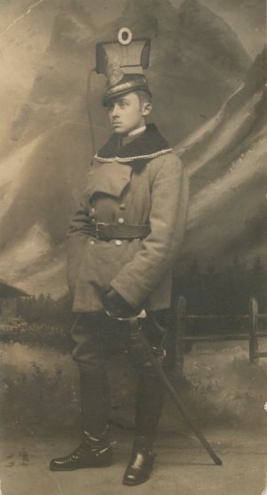 1st Lancer Regiment of the Polish Legions - Lancer Emil Gruszecki, 1915.