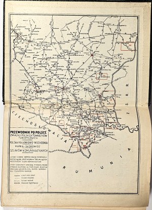 Guide to Poland in 4 volumes. T.II. South-eastern Poland. Edited by. Stanislaw Lenartowicz. 19 maps and 8 city plans. Warsaw 1937 Union of Polish Tourist Societies. First edition.