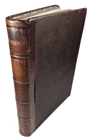 Kraszewski J[ózef] I[gnacy] - Cards from a journey 1858-1864 through ... Cracow, Vienna, Trieste, Venice, Padua, Medjolan, Genoa, Pisa, Florence, Rome. [Vol. 1] Warsaw 1866 Nakł. Gustav Sennewald. 1st ed.