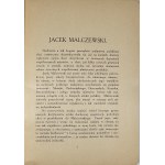 [Malczewski TZSP] - Katalog wystawy jubileuszowej prac Jacka Malczewskiego. Warszawa czerwiec 1925 Wyd. Towarzystwa Zachęty Sztuk Pięknych.