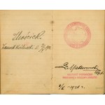 Dziennik Wycieczek Sportowych Motocyklem członka Sosnowickiego Towarzystwa Cyklistów, 1924-1937.