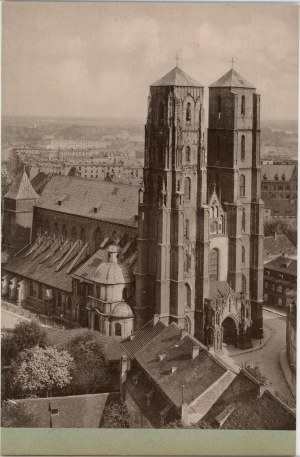 Wroclaw - Cathedral of St. John the Baptist, ca. 1880.