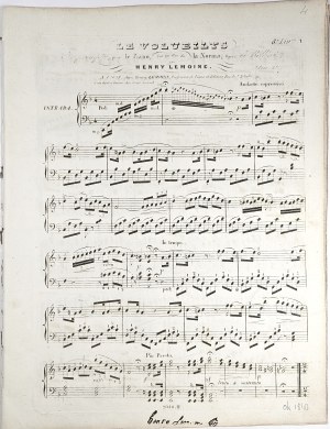 Lemoine Henry - Le Volubilys, circa 1840.