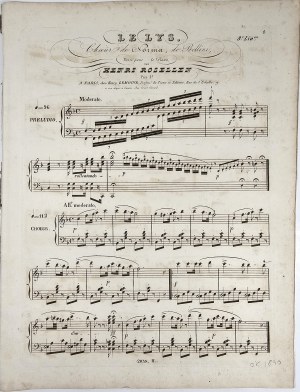 Rosellen Henri - Le Lys, ca. 1840.