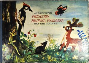 Szancer Jan Marcin - Adventures of the Pygmy Deer. Text by Zofia Szancerowa. Warsaw 1961 Biuro Wyd. 