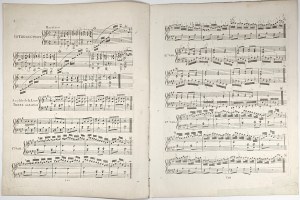 Sieber Jean Georges - Au Clair de la Lune Varie, ca. 1820.