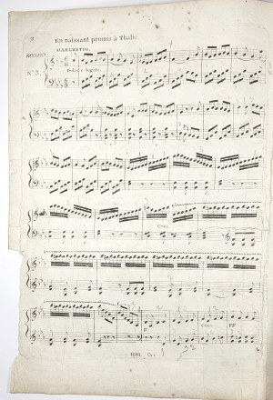 Pleyel Camille - Trois Rondeaux Faciles & Brillanc, No. 3, ca. 1820.