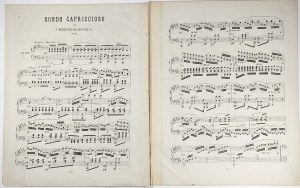 Mendelssohn-Bartholdy Felix - Rondo Capriccioso, ca. 1850.