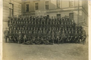 1st Railway Sappers Regiment - 1st Company, Krakow, 1928.