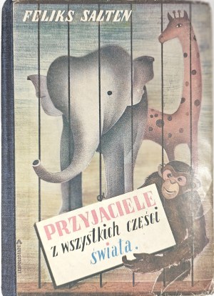 Salten Felix - Friends from all parts of the world. Warsaw [ca. 1930] Popular Bookstore.