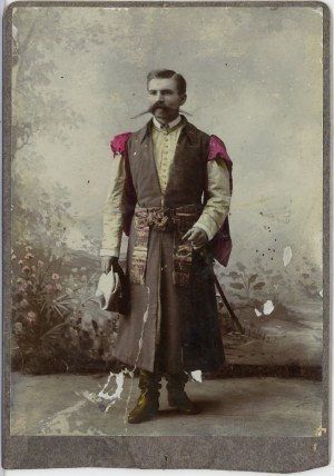 Man in Old Polish costume, ca. 1900.