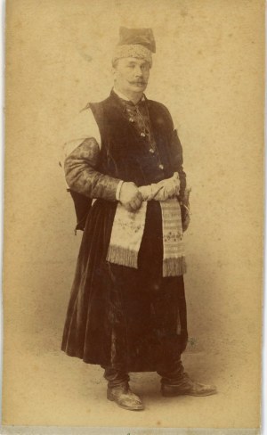 Krakow, Sebald J. - Man in Old Polish costume, ca. 1885.