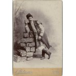 Lodz, Pabianice, Piotrowicz J. - Pruszyński Strzeżymir in Old Polish costume, painter, ca. 1890.