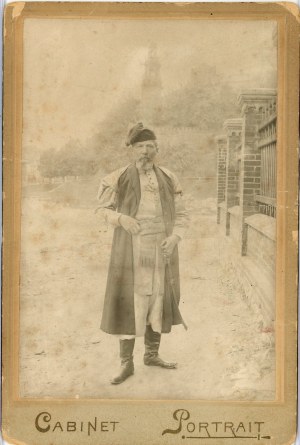 Lubomirski Władysław in Old Polish costume, ca. 1910.