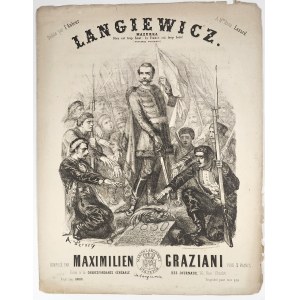[Langiewicz Marian] Graziani Maximilien - Langiewicz Mazurka, ok. 1863.