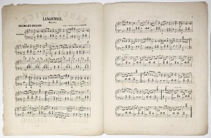 [Langiewicz Marian] Graziani Maximilien - Langiewicz Mazurka, ca. 1863.