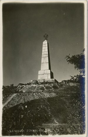 Wloclawek - Monument to the fallen, ca. 1930.