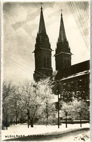 Wloclawek - Cathedral, ca. 1930.