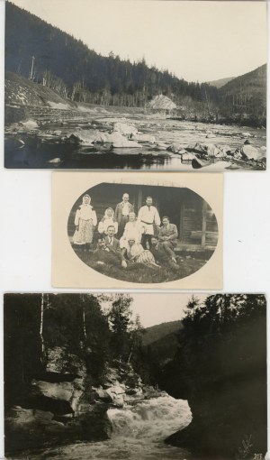 Hutsul region - Set of 6 photographs, ca. 1920.