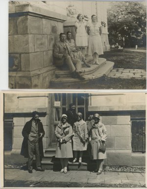 Nadwórna - District administration, set of 8 photographs, ca. 1920.