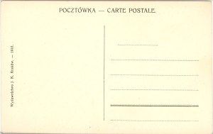 Krakow - School of Fine Arts, Rondel and Florian Gate, 1910.