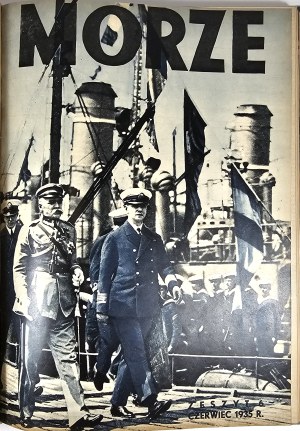 Sea. Organ of the Maritime and Colonial League, Warsaw, 1935.