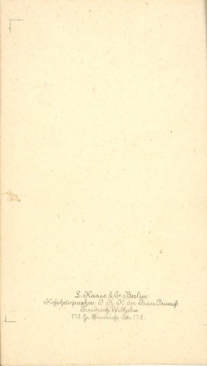 [Żagań] Talleyrand-Perigord Boson, c. 1860.