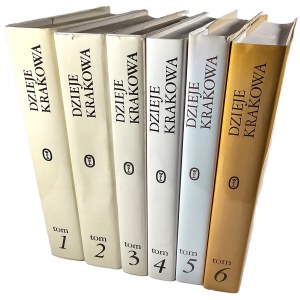 Dzieje Krakowa. T. 1-6. Kraków 1992-2004 Wyd. Literackie.
