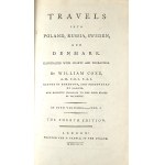 Coxe William - Travels Into Poland, Russia, Sweden, And Denmark. Illustrated With Charts And Engravings By ... In Five Volumes. The Fourth Edition. London 1792 T[homas] Cadell.