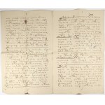 Donation Contract, Notarial Deed, Liszki near Krakow, January 24, 1904.