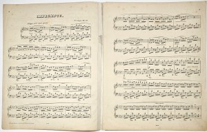 Chopin Frederic - Impromptu pour le Pianoforte dedie a Mademoiselle la Comtesse de Lobau, ca. 1845.