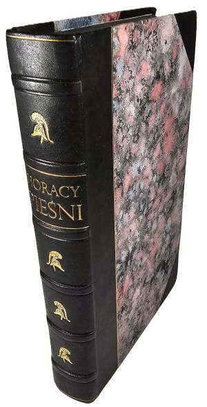 Horace - Songs. Translated by Stefan Gołębiowski. Warsaw 1972 LSW. Binding by Dominika Borysławska.