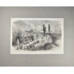 [Powstanie styczniowe] Oddziały powstańcze na drodze do Michałowic, 1863.