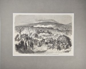 [January Uprising] General Langiewicz's camp near Michalowice, 1863.