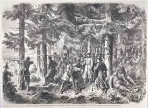 [January Uprising] Battle of Olshanka, 1863.