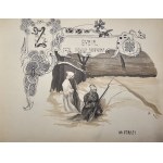 Sketchbook - Siberia - Russian Captivity. 27. V. 1914 Novomikolayevsk [Novosibirsk].