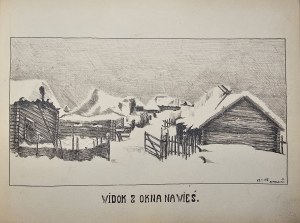Szkicownik - Sybir - Niewola rossyjska. 27. V. 1914 Nowomikołajewsk [Nowosybirsk].