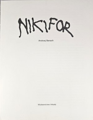 Banach Stefan - Nikifor. Warsaw 1984 Arkady Publishing House.