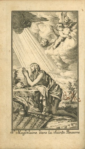 [Aulnoy Marie Catherine] - Sentimens d'une ame penitente [...] Et retour d'une ame a dieu [...] Par Madame D**. Vienne 1705 Chez Jean Thomas Trattner.