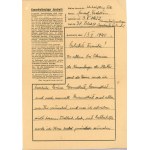 Auschwitz - List więźnia z pierwszego transportu, nr 37 (7), 19.10.1940 r.