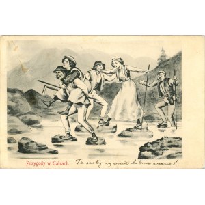 Zakopane, Tatry - Przygody w Tatrach, 1904.