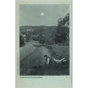Zakopane - Gubałówka, tzw. księżycowa, ok. 1900.