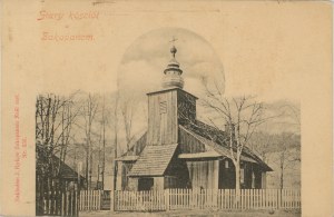 Zakopane - Old church, ca. 1900.